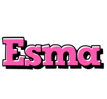 Esma girlish logo