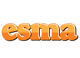 Esma orange logo