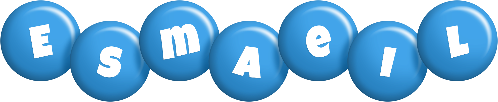 Esmaeil candy-blue logo