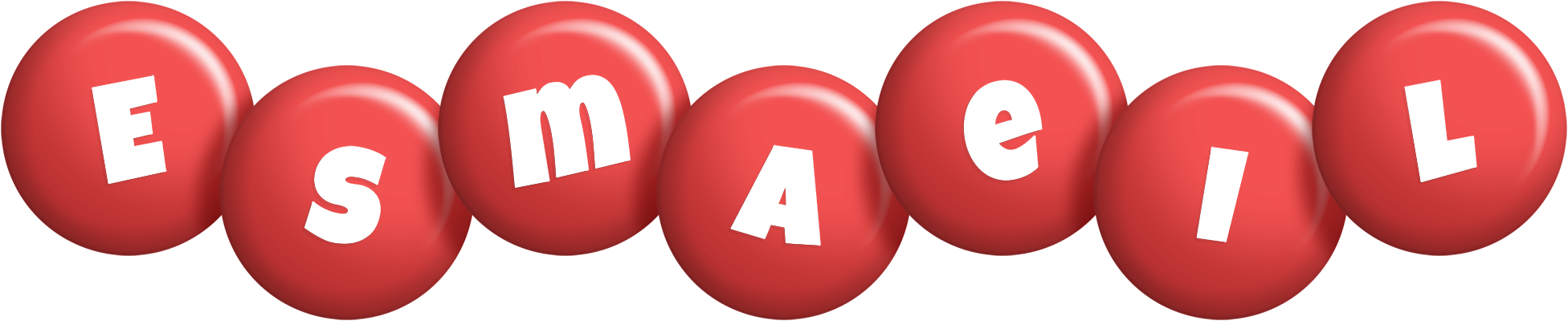 Esmaeil candy-red logo