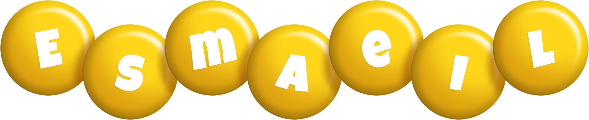 Esmaeil candy-yellow logo