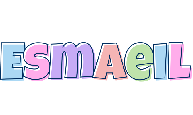 Esmaeil pastel logo