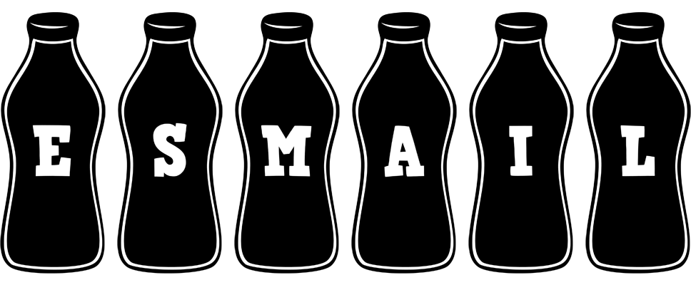Esmail bottle logo