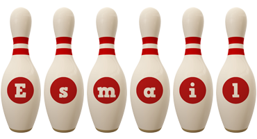 Esmail bowling-pin logo