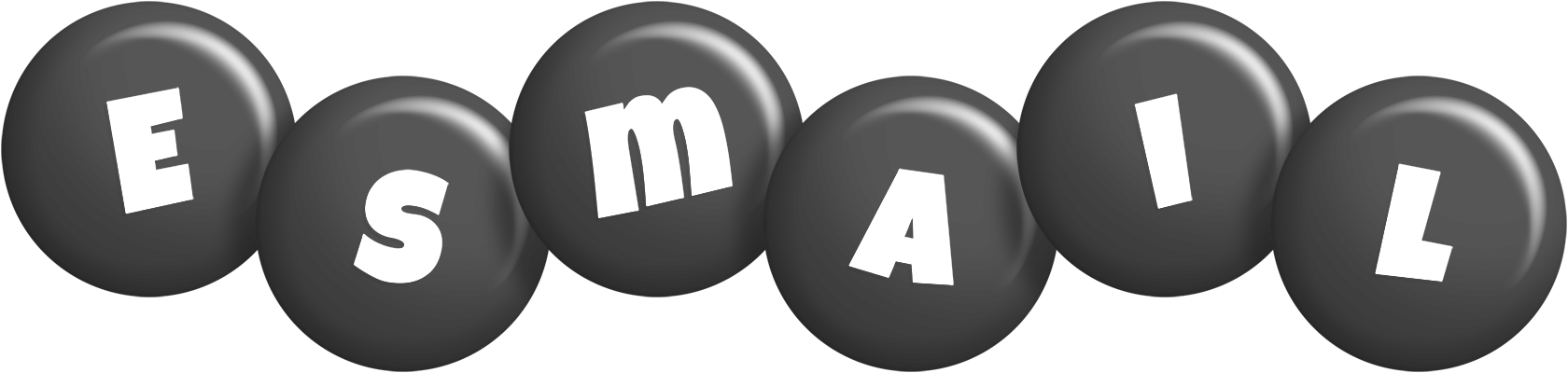 Esmail candy-black logo