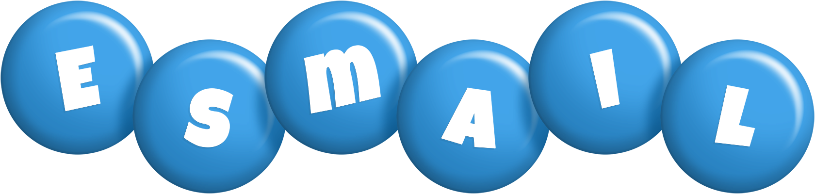 Esmail candy-blue logo