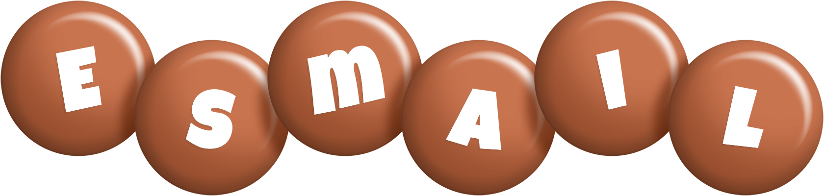 Esmail candy-brown logo