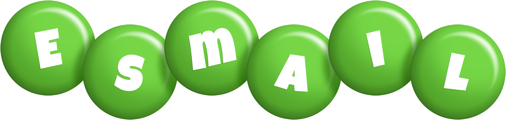 Esmail candy-green logo