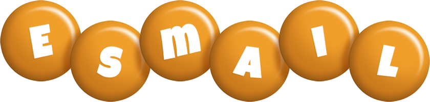 Esmail candy-orange logo