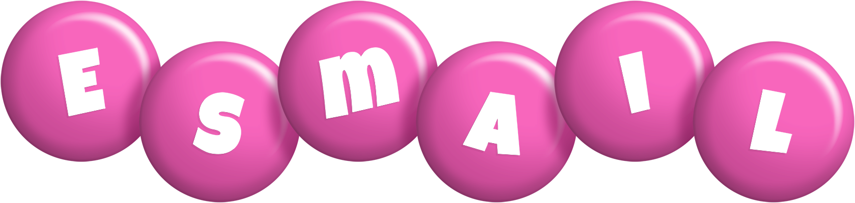 Esmail candy-pink logo