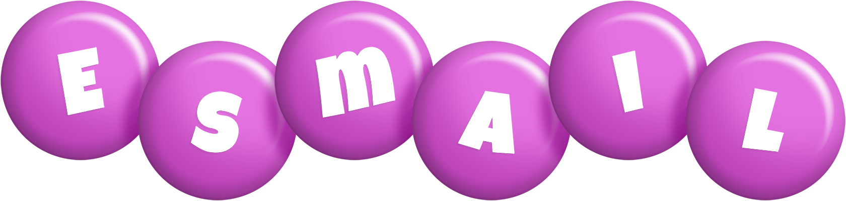 Esmail candy-purple logo