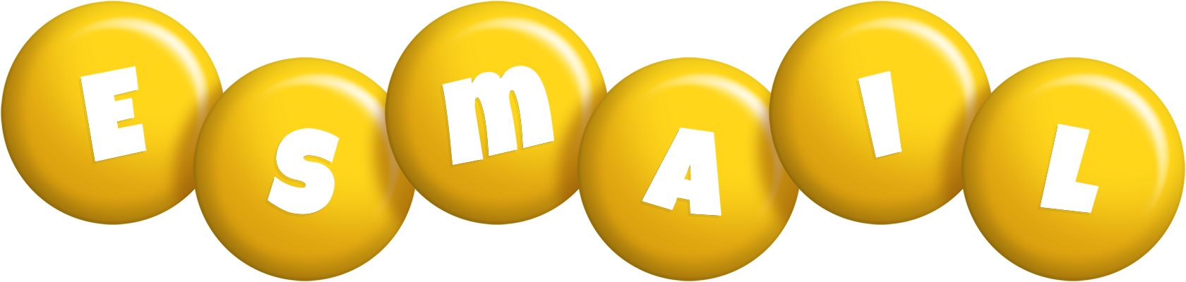 Esmail candy-yellow logo