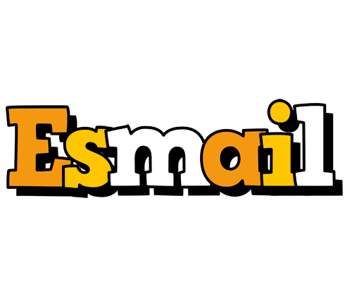 Esmail cartoon logo