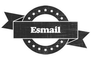 Esmail grunge logo