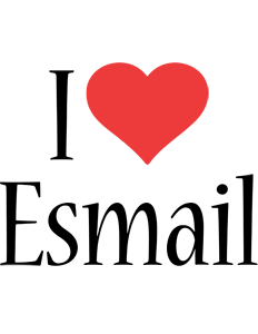 Esmail i-love logo