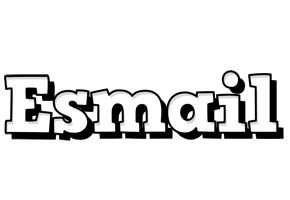 Esmail snowing logo