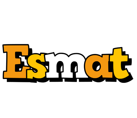 Esmat cartoon logo