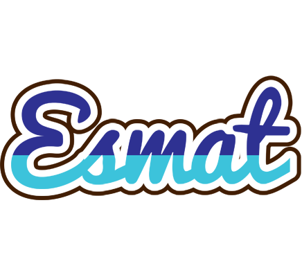 Esmat raining logo