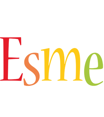Esme birthday logo