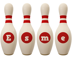 Esme bowling-pin logo