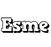 Esme snowing logo