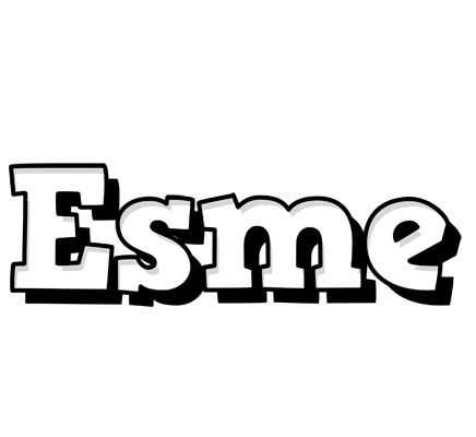Esme snowing logo