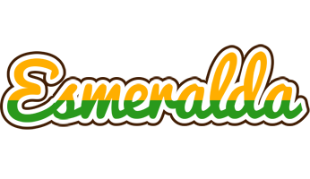 Esmeralda banana logo