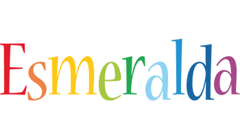 Esmeralda birthday logo