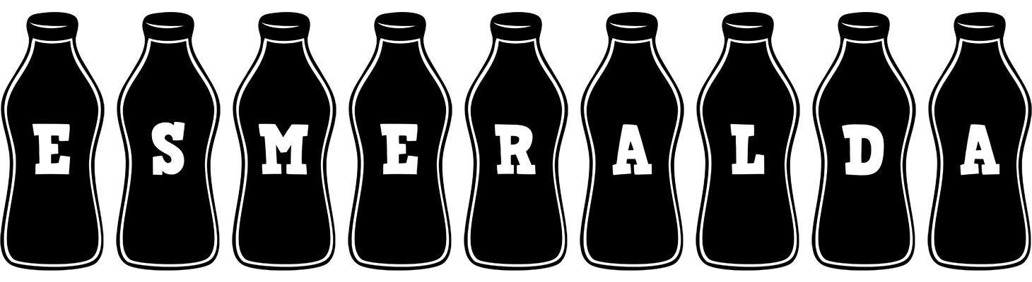 Esmeralda bottle logo