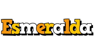 Esmeralda cartoon logo