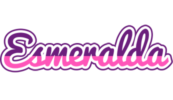 Esmeralda cheerful logo