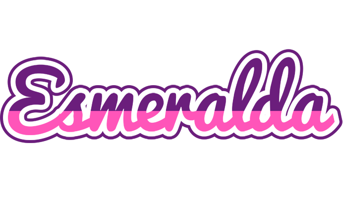 Esmeralda cheerful logo