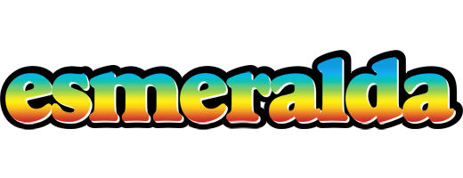 Esmeralda color logo