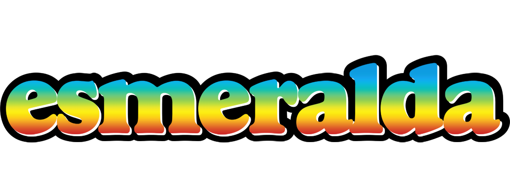 Esmeralda color logo