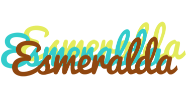 Esmeralda cupcake logo