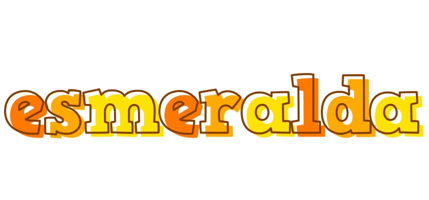 Esmeralda desert logo