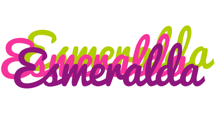 Esmeralda flowers logo