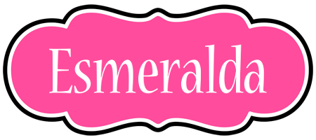 Esmeralda invitation logo