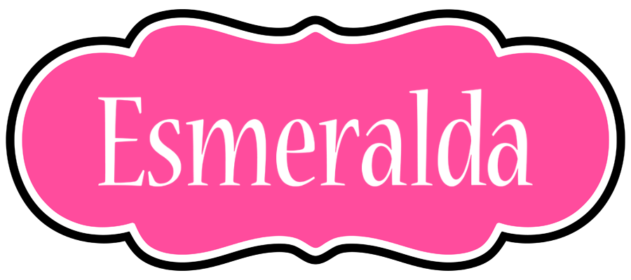 Esmeralda invitation logo