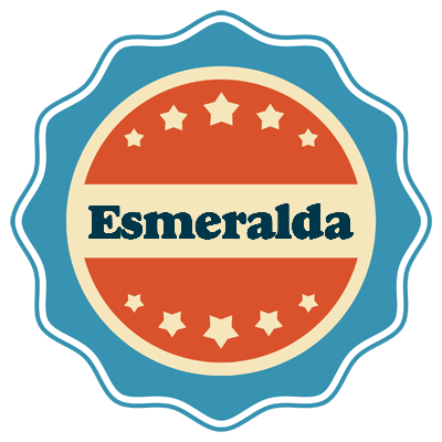 Esmeralda labels logo