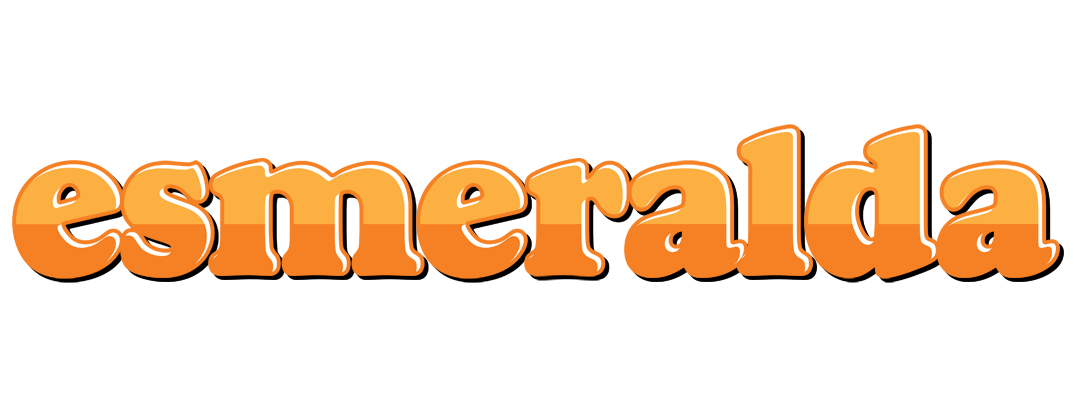 Esmeralda orange logo