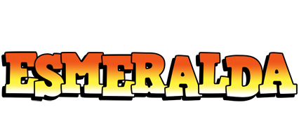 Esmeralda sunset logo