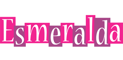 Esmeralda whine logo