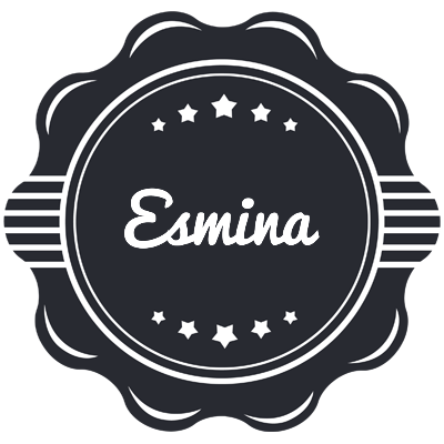 Esmina badge logo