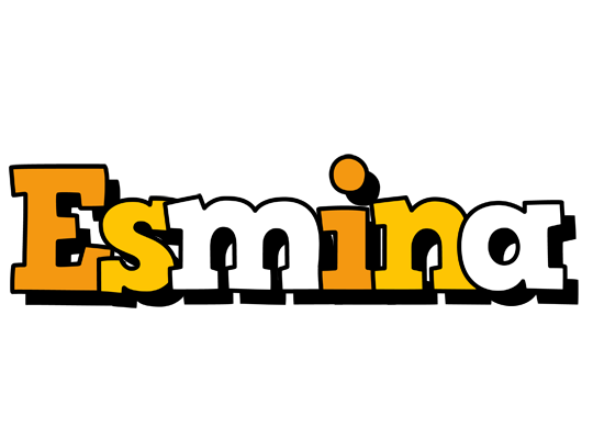 Esmina cartoon logo