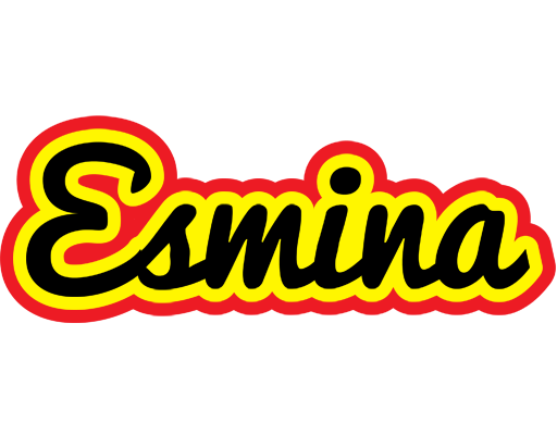 Esmina flaming logo