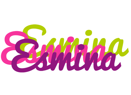 Esmina flowers logo