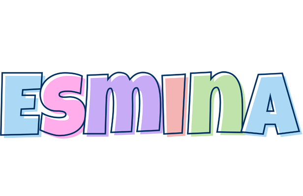Esmina pastel logo