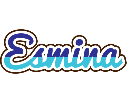 Esmina raining logo