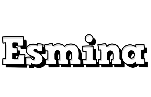 Esmina snowing logo